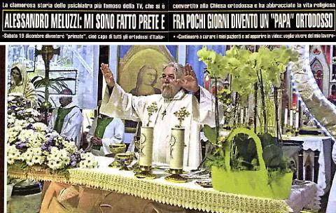 Meluzzi: "Mi sono fatto prete"