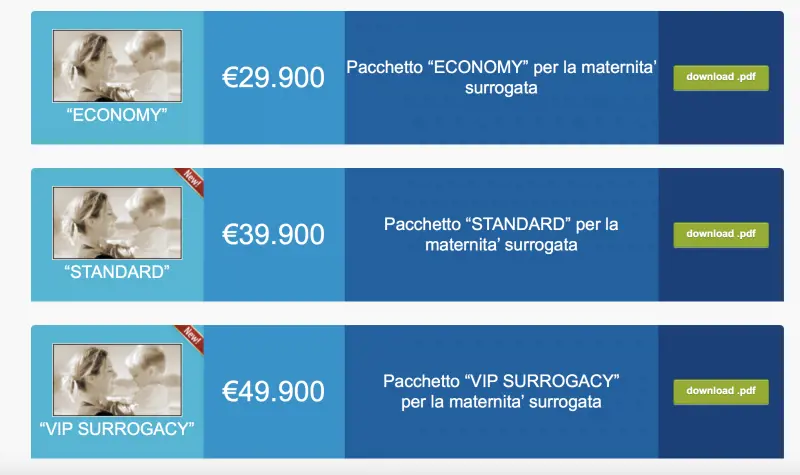 Ecco dove si può affittare un'utero