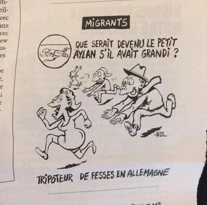 "Aylan futuro molestatore". Polemiche su Charlie Hebdo 