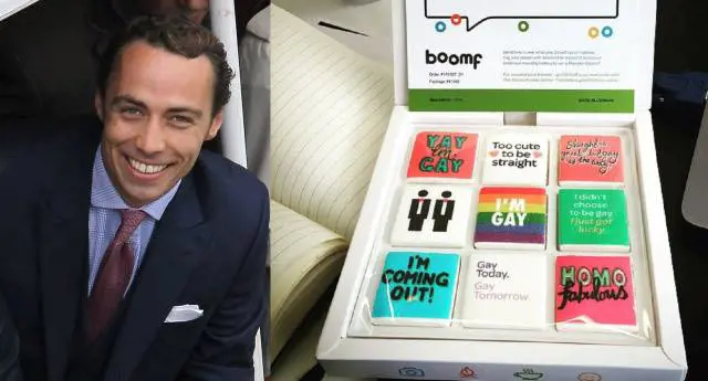 Il fratello di Kate Middleton vende dolcetti che aiutano i gay a fare coming out