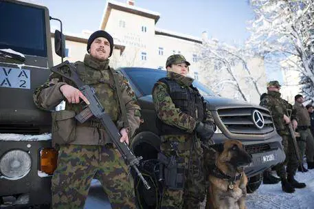 Soldati dell'esercito svizzero