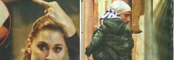 Belen e quel gestaccio ai paparazzi