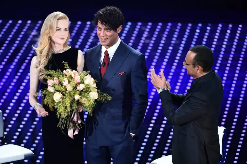 Sanremo, l'imbarazzo della Kidman. "Ma adesso dove devo andare?"