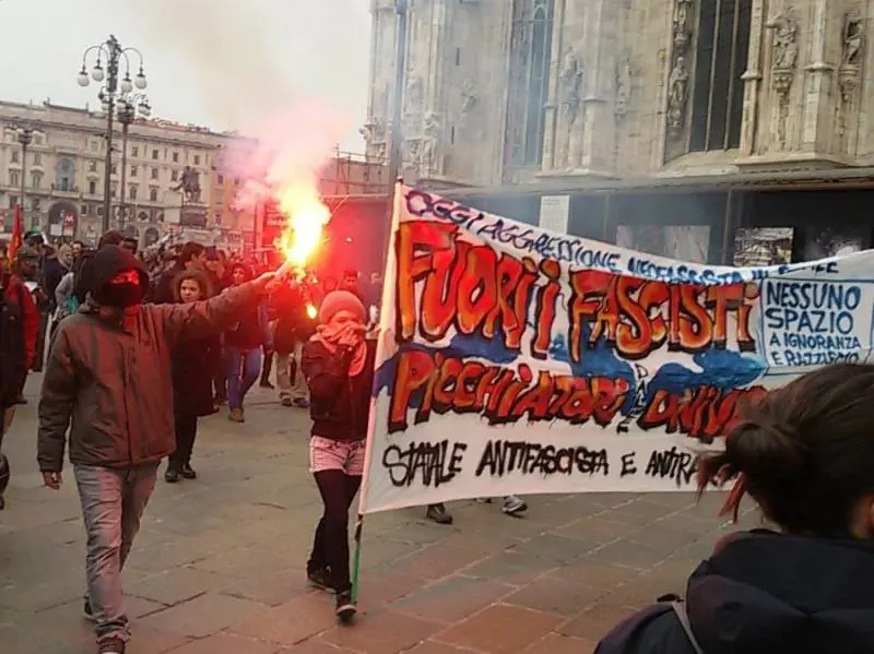 Milano, tensione alla Statale tra collettivi di destra e di sinistra