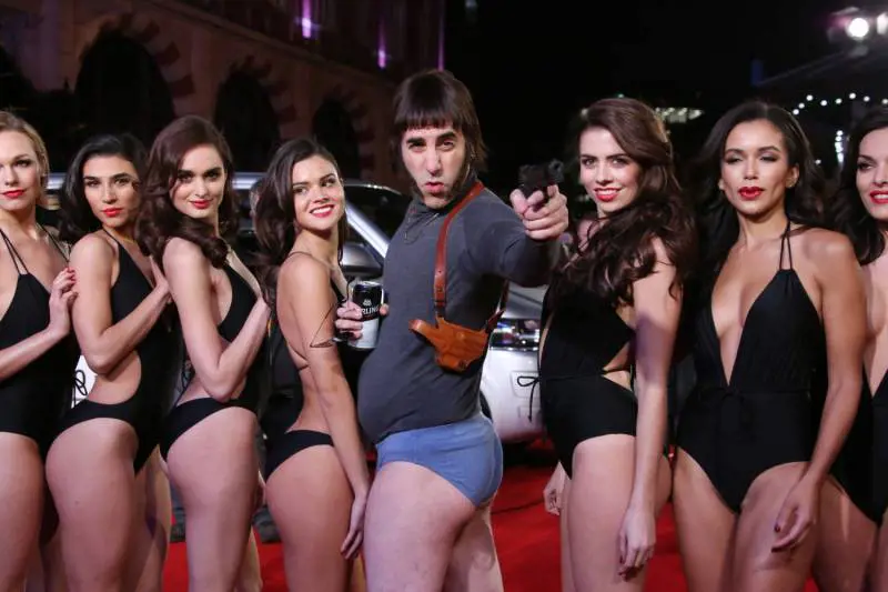 Red carpet coatto per "Grimsby", l'ultimo film di Sacha Baron Cohen