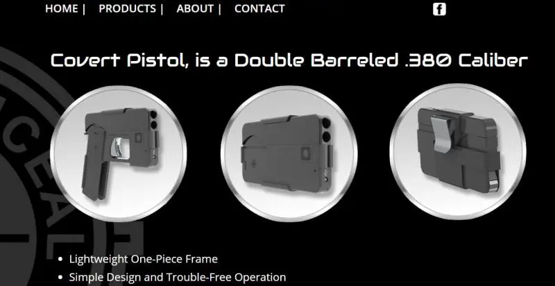 La pistola che assomiglia ad una cover per smartphone è già a Roma