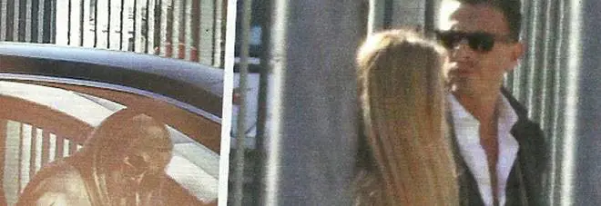 Federica Panicucci paparazzata con Marco Bacini