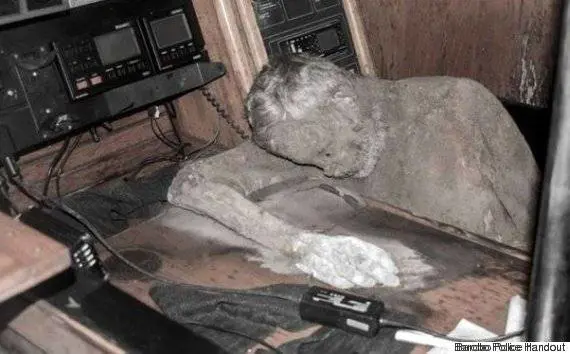 Uomo mummificato trovato sullo "Yacht dei fantasmi"