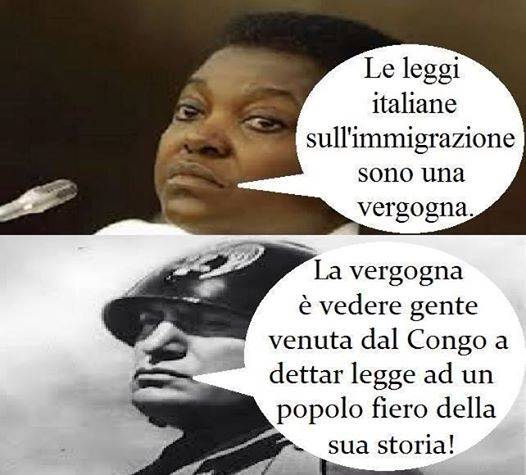 Cecile Kyenge, insultata da Luca Varani2