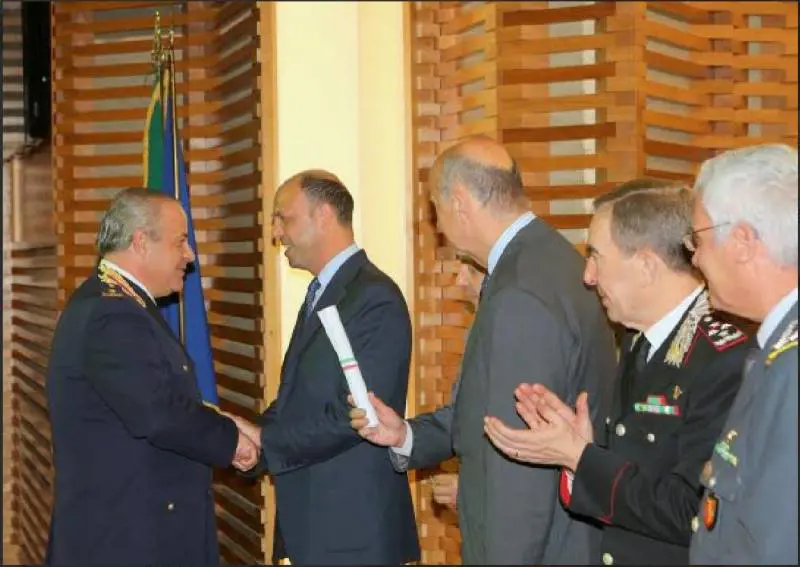 Angelino Alfano e Maurizio Improta