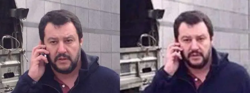 Il web se la prende con Salvini. Ma la foto è una bufala