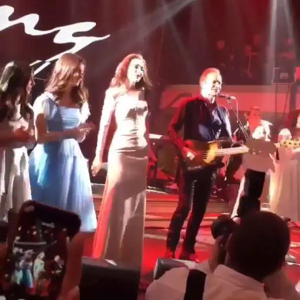 Jennifer Lopez e Sting al matrimonio di un ricco russo