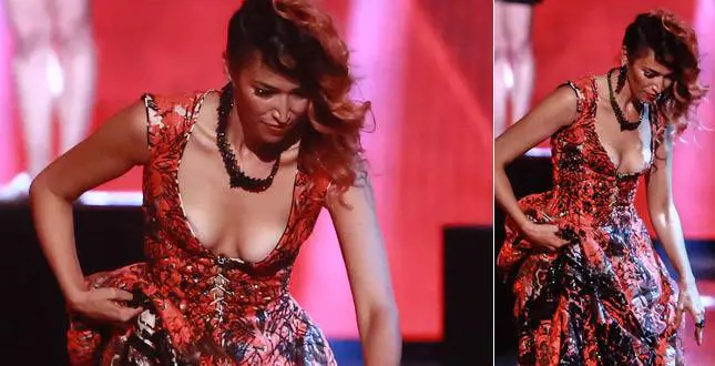 Incidente sexy per Nina Zilli