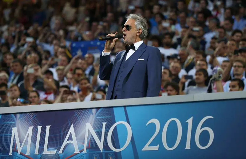 Terremoto, scuola ricostruita a tempo di record grazie ad Andrea Bocelli