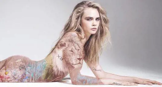 Cara Delevingne, foto nuda per beneficenza