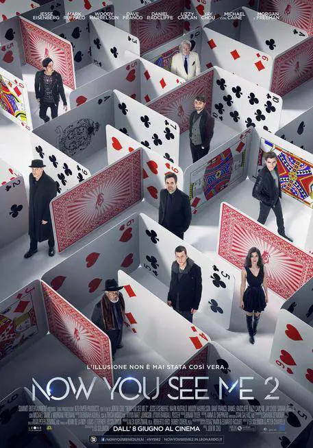 Now You See Me 2: secondo atto dei maghi più spettacolari del cinema