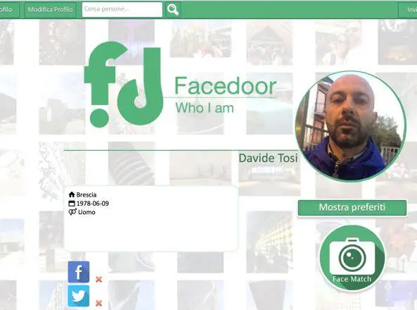 Finalmente è arrivato Shazam delle facce: ecco Facedoor