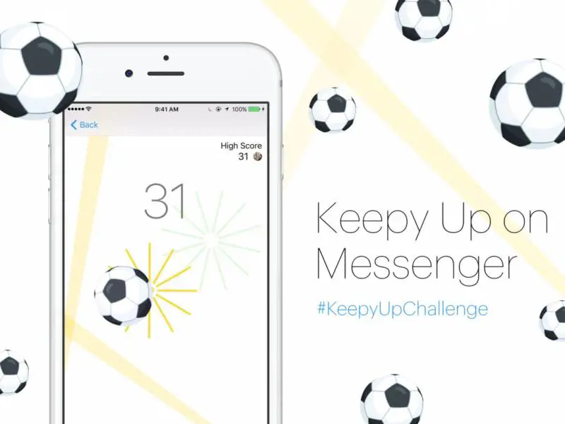 Facebook Messenger, ecco il gioco del calcio