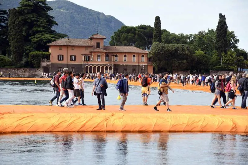"The Floating Piers", tutti i numeri della passerella sul lago di Iseo