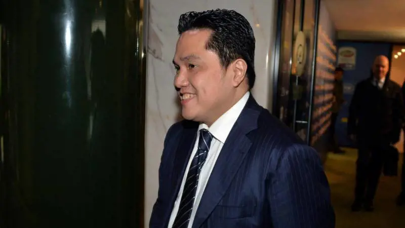 Thohir chiede scusa ai tifosi dell'Inter: "Chiedo perdono per il lapsus sui tre olandesi"
