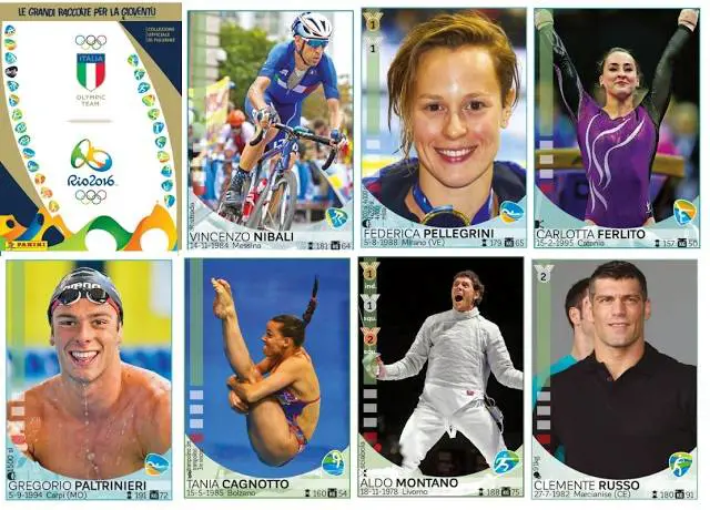 E quarant'anni dopo anche le figurine tornano alle Olimpiadi