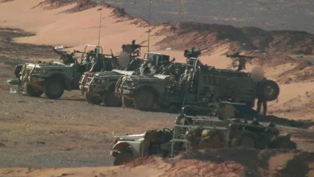 Le prime foto della SAS in Siria