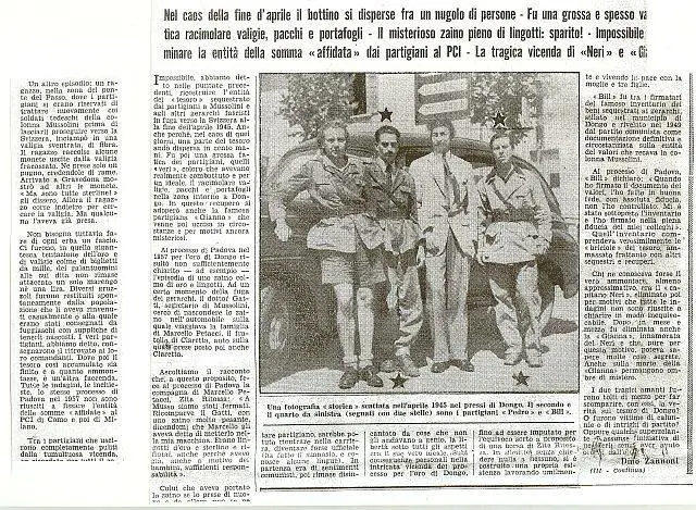 La foto (ritoccata) con l'agente Valerian Lada-Mocarski