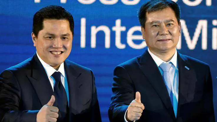 Thohir si confonde con il Milan: "Io interista da quando ci fu il trio degli olandesi"