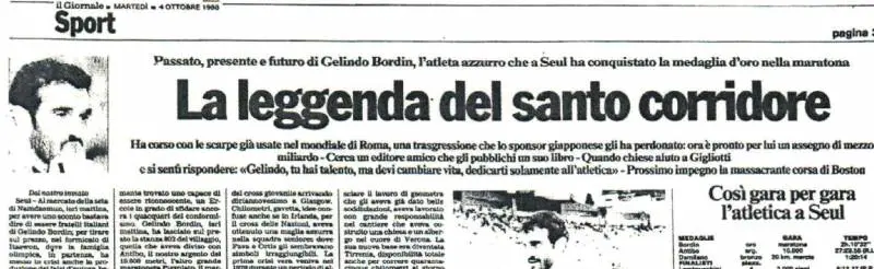 Seul 1988. La maratona dorata di Bordin. Eleni: "Un Ercole benedetto per sempre"