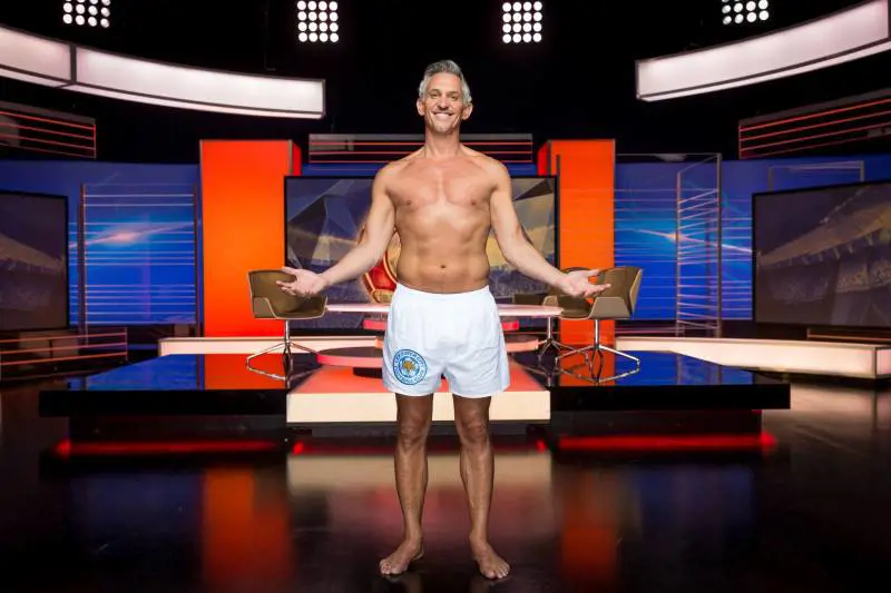 "In mutande se il Leicester vince la Premier". Lineker mantiene la promessa