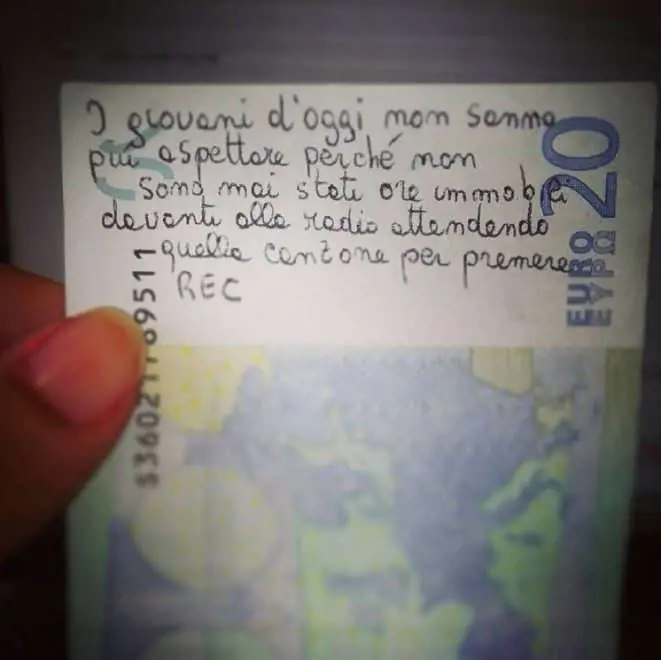 "I giovani non sanno aspettare": la verità su una banconota da 20 euro