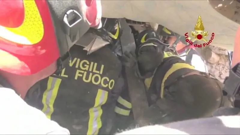 Scosse tra Accumoli e Arquata. E una frana blocca la Salaria