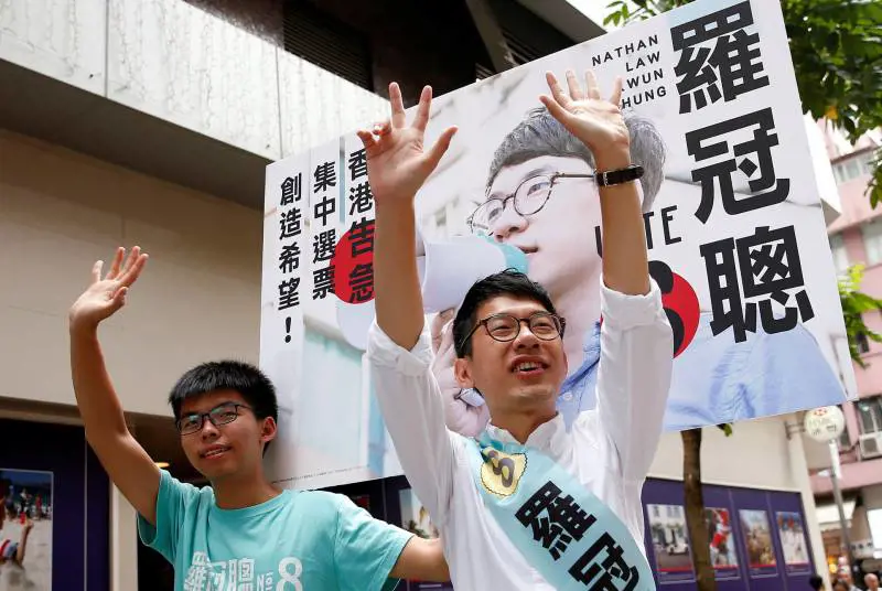 Nathan Law, leader protesta degli ombrelli