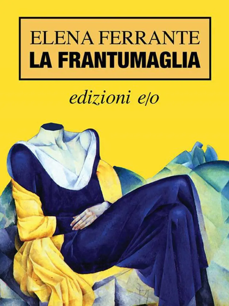 Un dettaglio della copertina di La frantumaglia