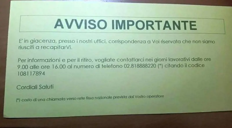 Attenzione alla truffa: non chiamate assolutamente questo numero