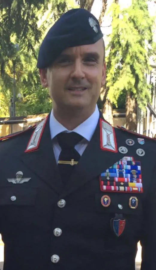 Il maresciallo capo Roberto Mandolini