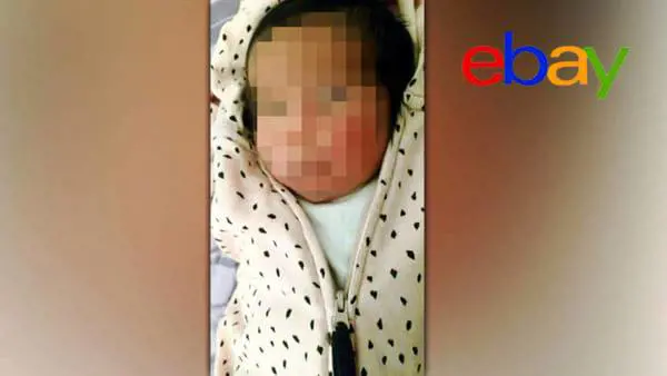 Neonata in vendita su eBay al prezzo di cinquemila euro