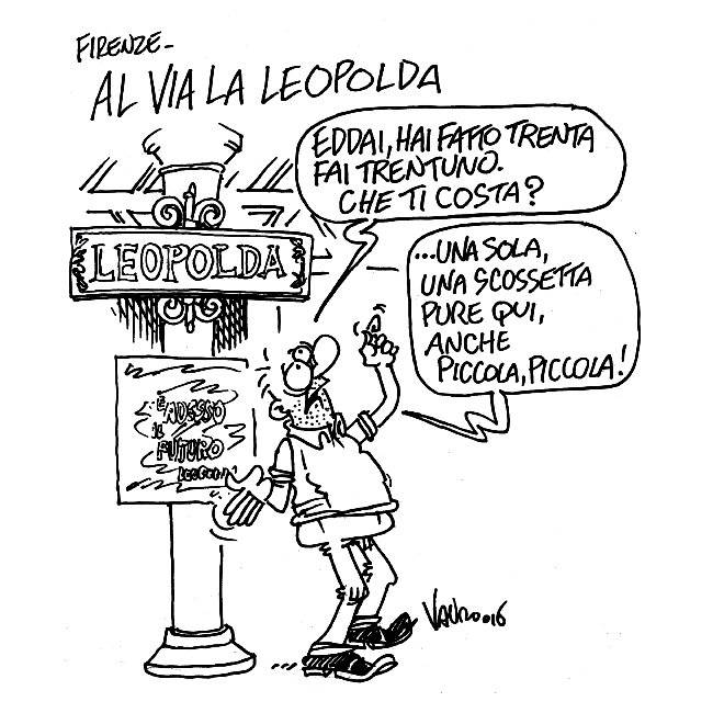 Vignetta Vauro Leopolda