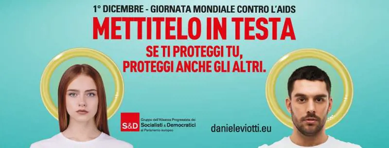 Il preservativo diventa un'aureola. Così il Pd sponsorizza la lotta all'Aids