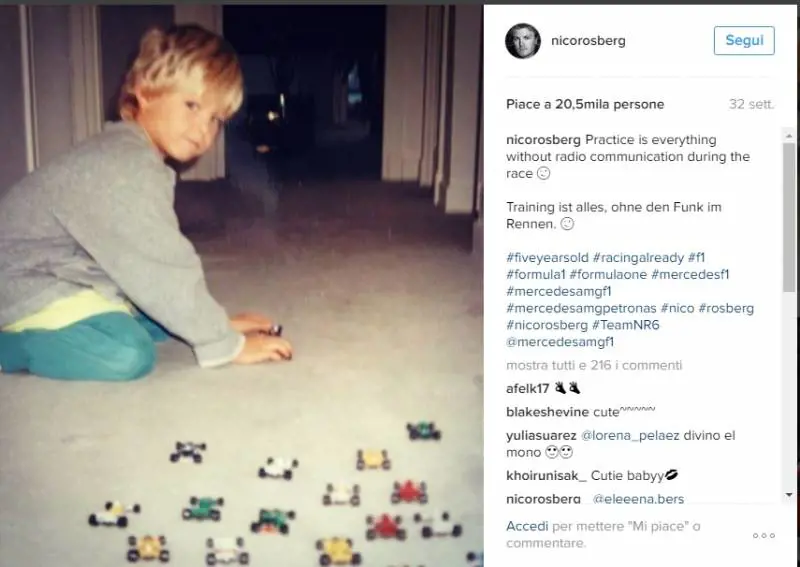 Nico, un "milanese" in vetta al mondo