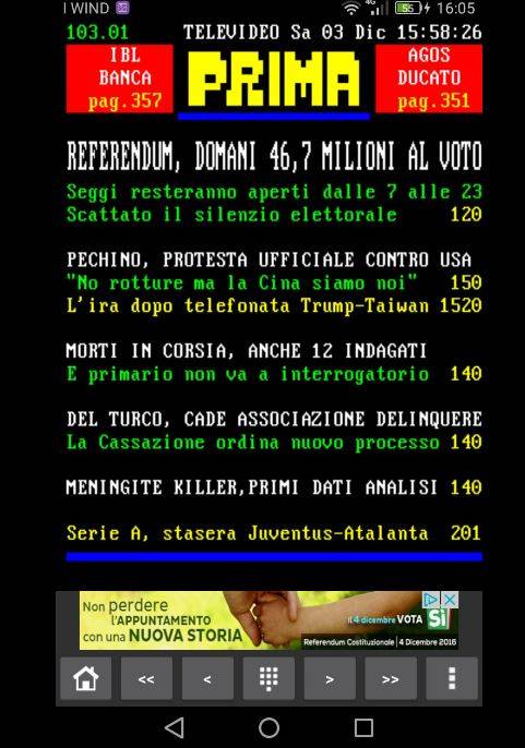 Incredibile, il "Televideo" ancora esiste 