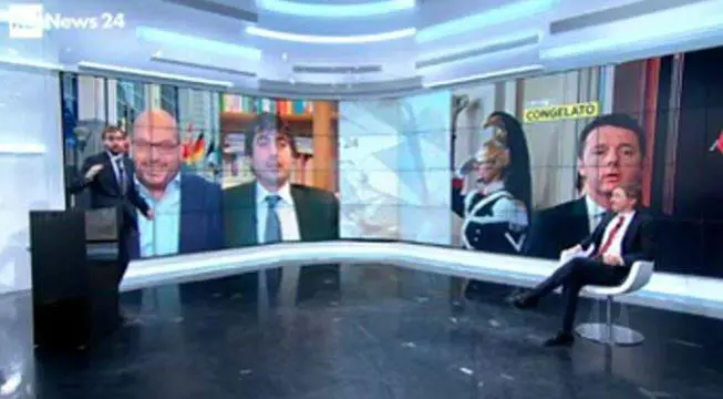 RaiNews, incidente in diretta: "Sono caduto dalla sedia, sono troppo grosso"