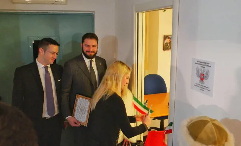 Il primo "consolato" dei separatisti filo-russi arriva in Italia