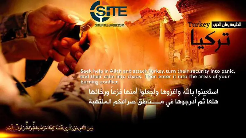 L'Isis: "Attaccate la Turchia"