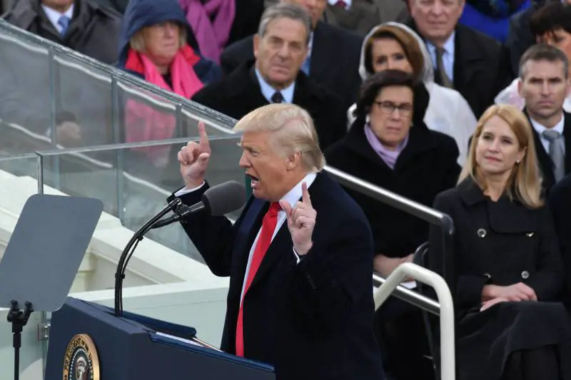 Spinelli gratis per le strade di Washington durante il giuramento di Trump