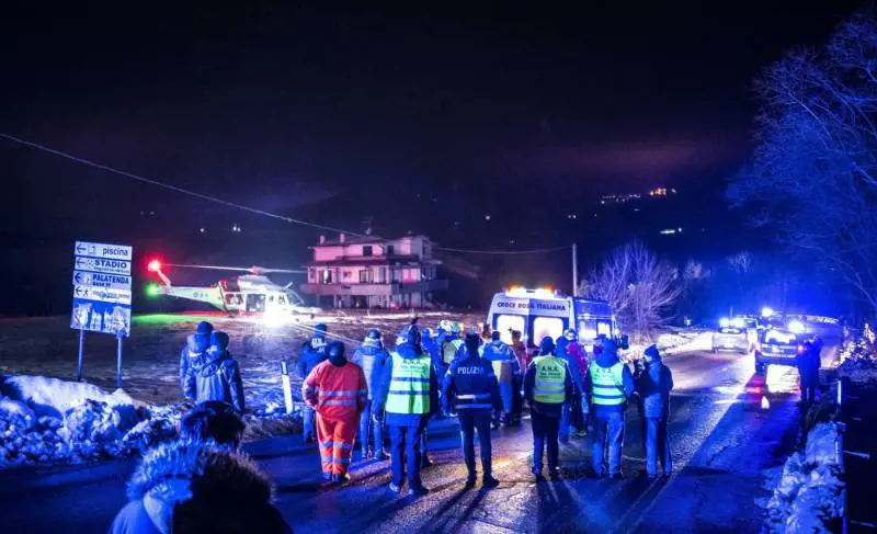 Rigopiano, l'ultimo sms prima della slavina