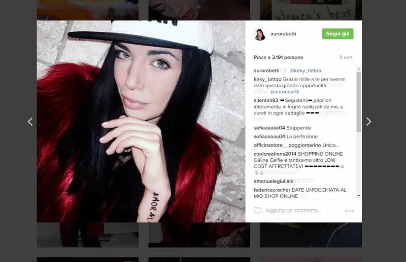 Aurora Betti annuncia la gravidanza e pubblica l'ecografia su Instagram