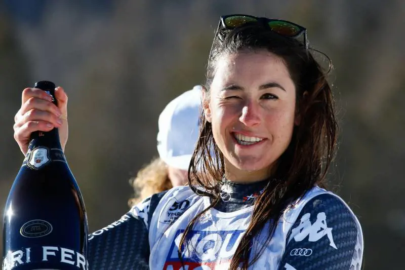 Solita Goggia, solita beffa: 2ª anche in superG