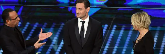 Al Festival Totti manda in gol la "coppia dei campioni"