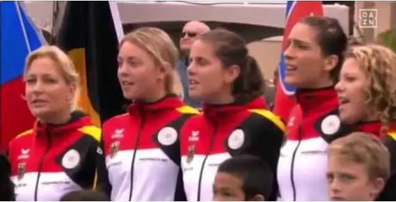 Tennis Usa-Germania, gli americani suonano l'inno tedesco con la strofa nazista